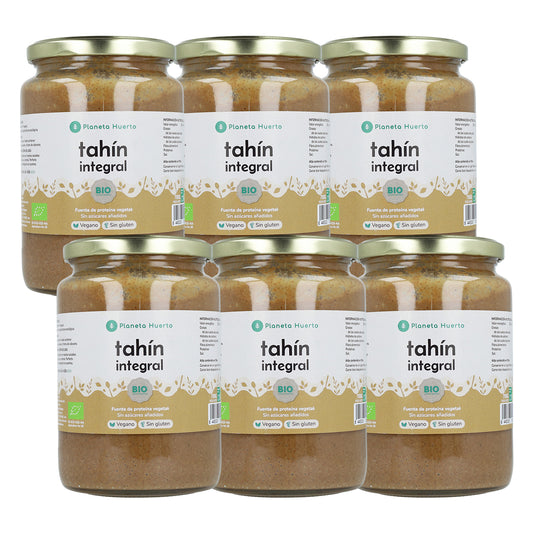 Pack 6x Tahin Integral ECO Planeta Huerto 700 g
