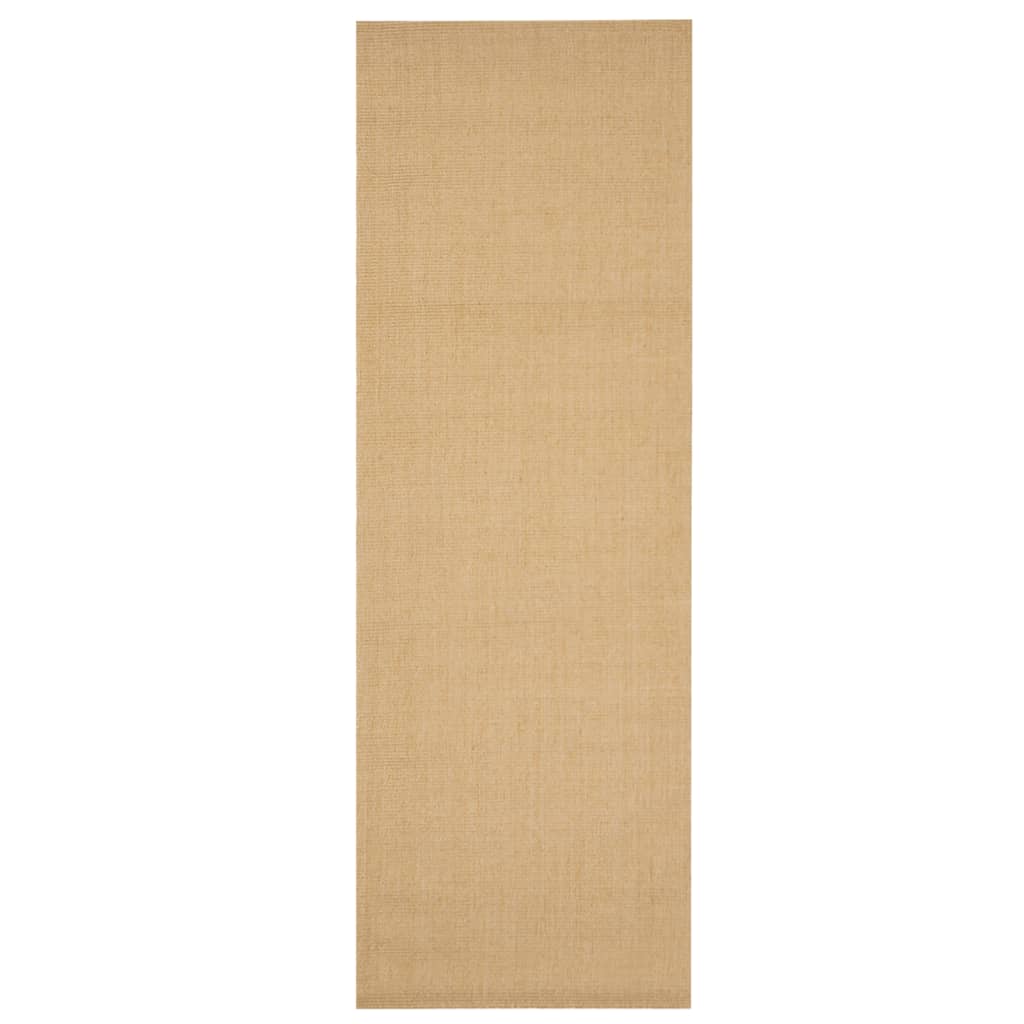 Alfombra De Sisal Natural 66x200 Cm / Vetonek_1