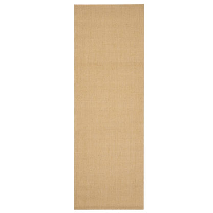 Alfombra De Sisal Natural 66x200 Cm / Vetonek_1