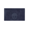 Alfombra De Baño Calavera 50x80cm 100% Algodón 750gsm Azul Marino Scalpers Home