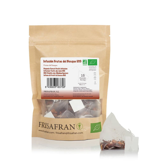 Infusión De  Frutas Del Bosque  En Pirámides Ecológica | Frisafran 15 Uds_0