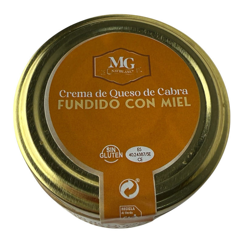 Crema De Queso De Cabra Fundido Con Miel Mg_3