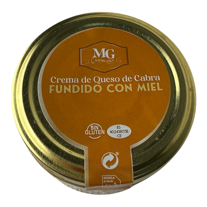 Crema De Queso De Cabra Fundido Con Miel Mg_3