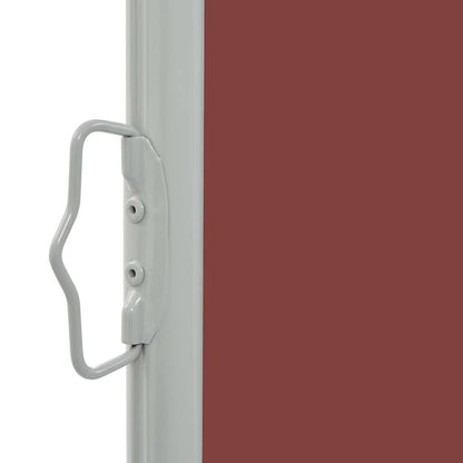 Vidaxl Toldo Lateral Retráctil De Jardín Marrón 80x300 Cm_4