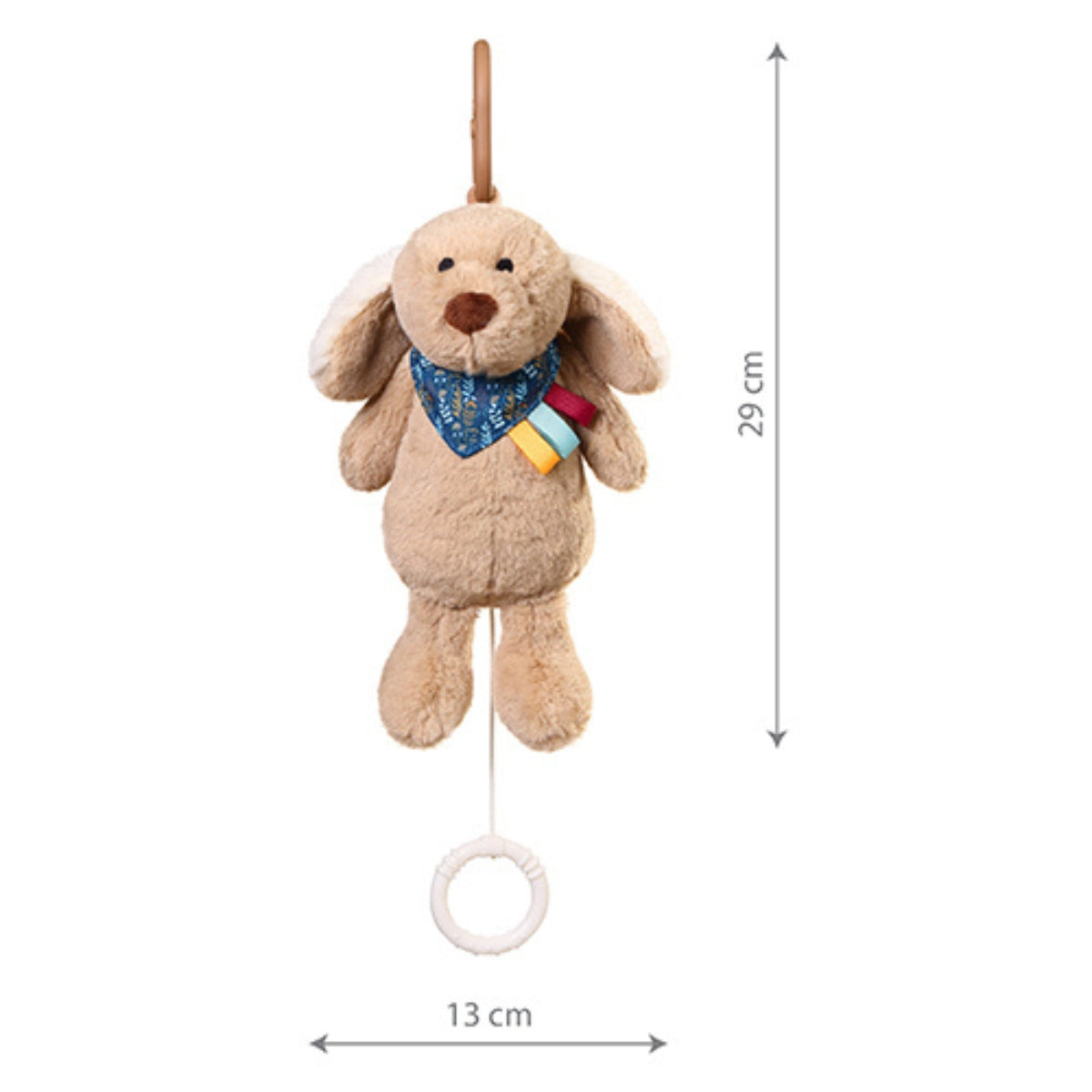 Musical Colgante Perro Willy_1