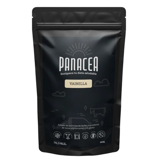 Paleobull Panacea Aislado de Proteína de suero sabor Vainilla 350 g