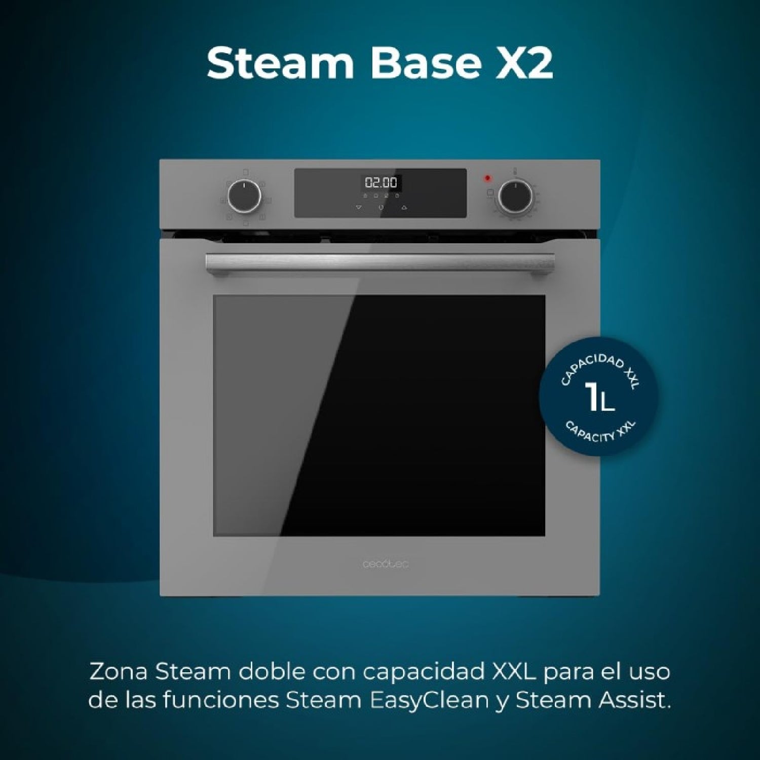 Cecotec Horno Multifunción Bolero Hexa M226000 Glass Grey A_2