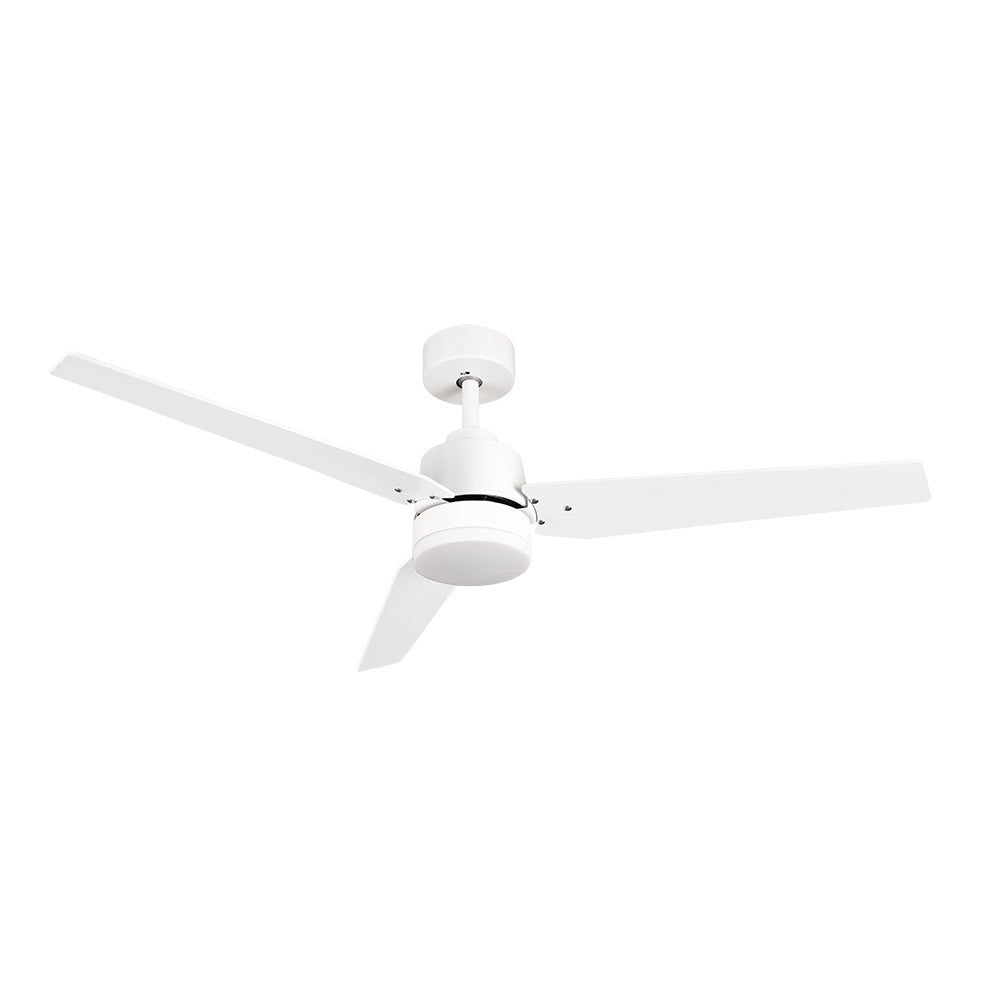 Ventilador Dc Captus 22w Blanco 3 Aspas Blanco/haya 132d Reg. Intensidad 2180lm 3000k-6000k C/remoto, Timer, Mem._1