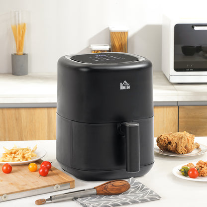 Homcom Freidora Sin Aceite 3l 1300w Con 12 Programas Pantalla Led Y Temporizador_1