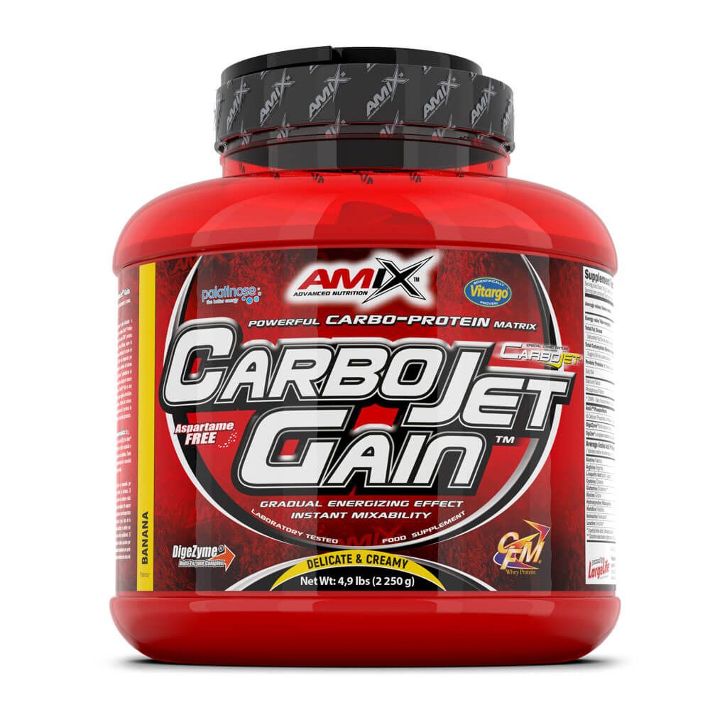 Carbojet Gain - 2,25kg - Platano - Ganadores De Peso Con Proteína - Amix Nutrition_0