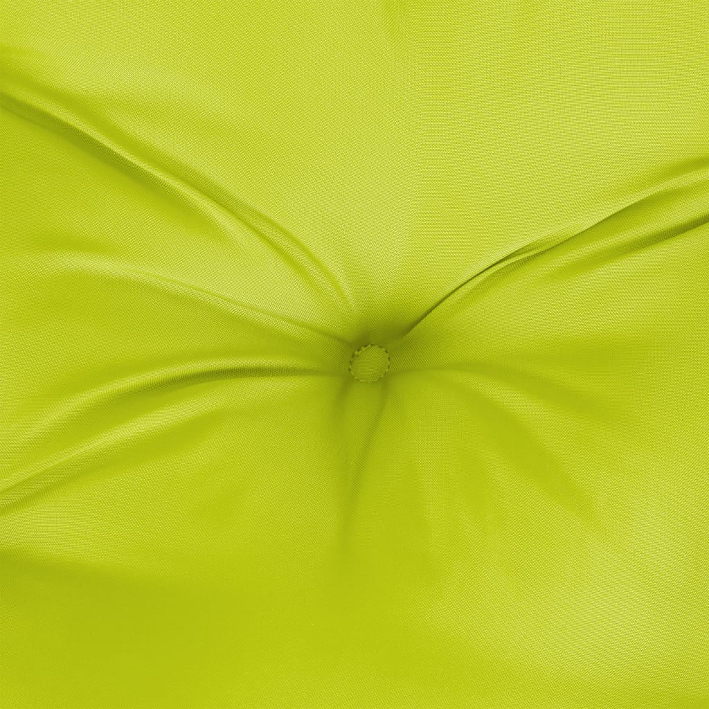 Vidaxl Cojines De Silla De Jardín 2 Uds Tela Oxford Verde 50x50x7 Cm_5