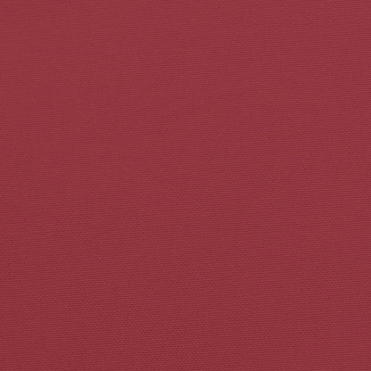 Vidaxl Cojín De Banco De Jardín Tela Oxford Rojo Tinto 180x50x3 Cm_5