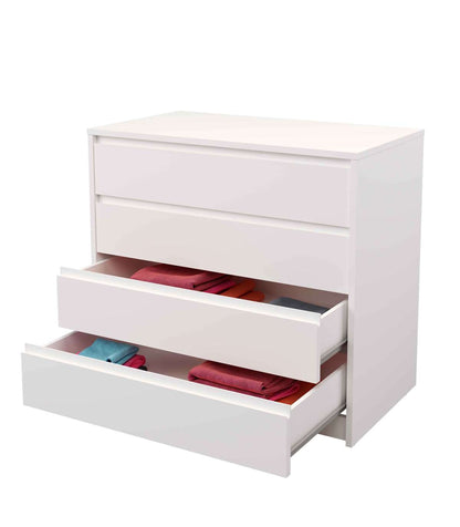 Cajonera 4 Cajones Toledo Acabado En Blanco. 74cm(alto) 60cm(ancho) 45cm(fondo)_3