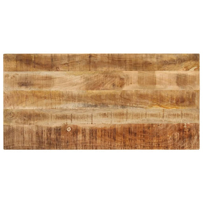 Mesa Alta De Bar Madera Maciza De Mango 112x55x108 Cm_2