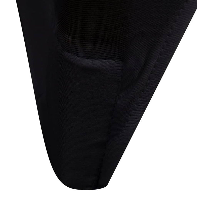 Vidaxl Funda De Silla Elástica 18 Unidades Negro_5