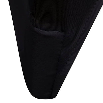 Vidaxl Funda De Silla Elástica 18 Unidades Negro_5