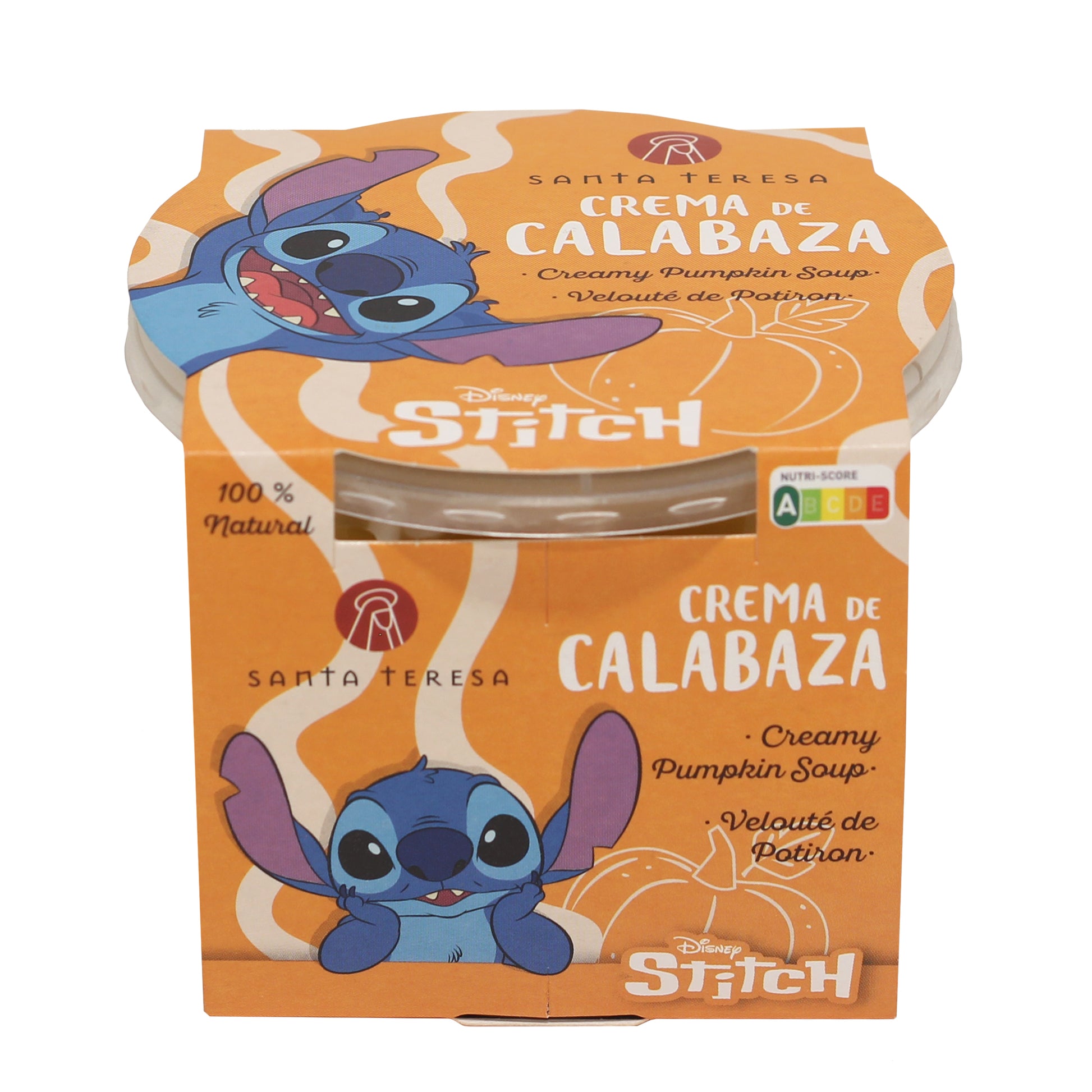 Santa Teresa - Crema De Calabaza Disney. Con Aceite De Oliva Virgen Extra. Sin Conservantes, Sin Gluten, 280g