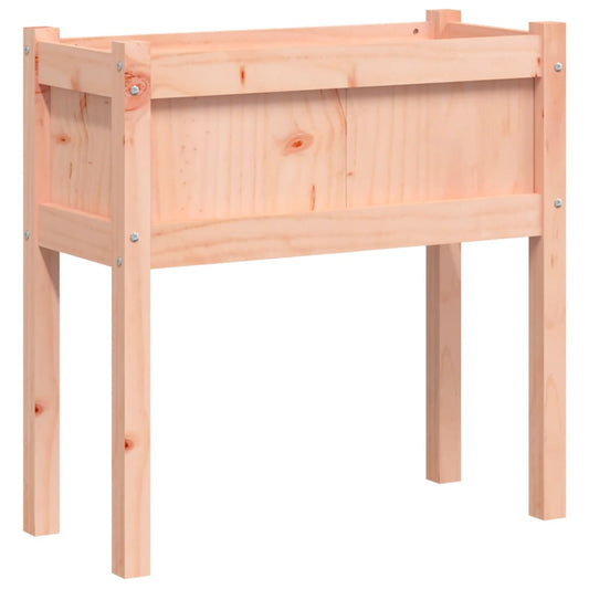 Jardinera Con Patas Madera Maciza De Abeto Douglas 70x31x70 Cm_0