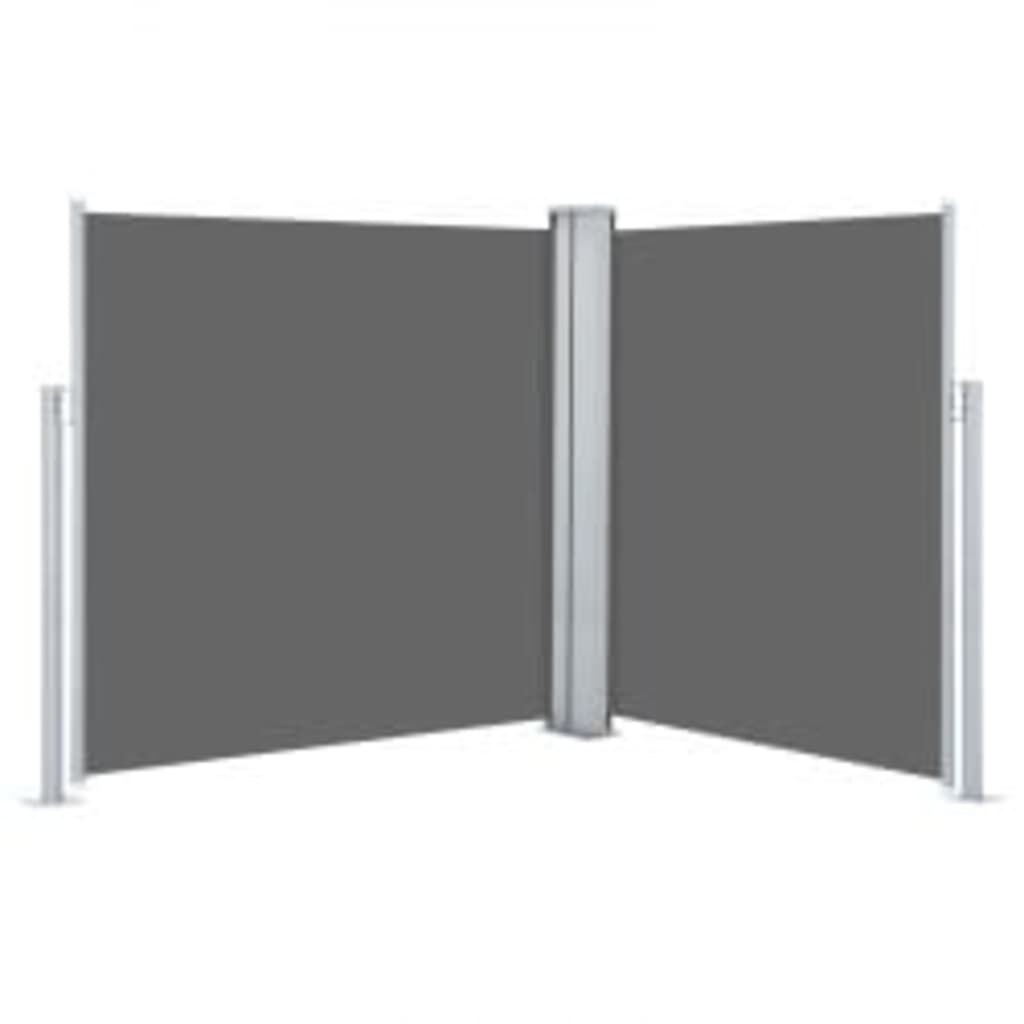 Vidaxl Toldo Lateral Retráctil Gris Antracita 160x600 Cm_0