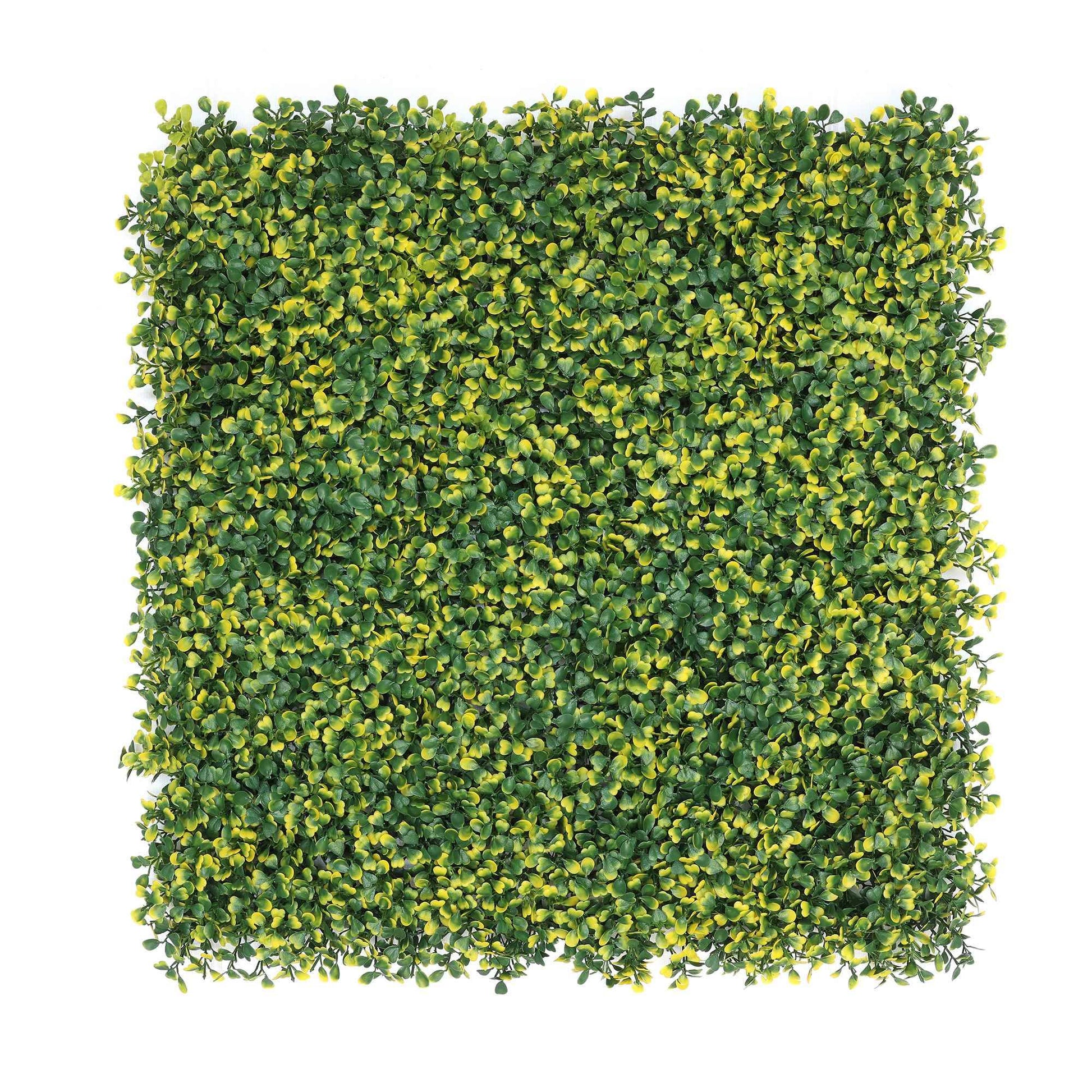 Jardín Vertical Artificial 100x100cm Well Home Hojas Verdes De Estilo Moderno