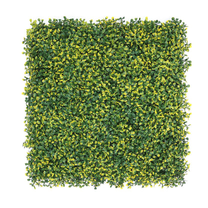 Jardín Vertical Artificial 100x100cm Well Home Hojas Verdes De Estilo Moderno