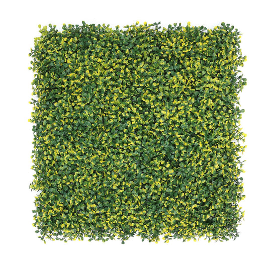 Jardín Vertical Artificial 100x100cm Well Home Hojas Verdes De Estilo Moderno