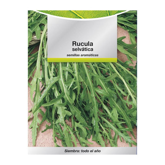 Semillas Aromaticas Rucula Selvatica (2.5 Gramos) Horticultura, Horticola, Semillas Huerto._0