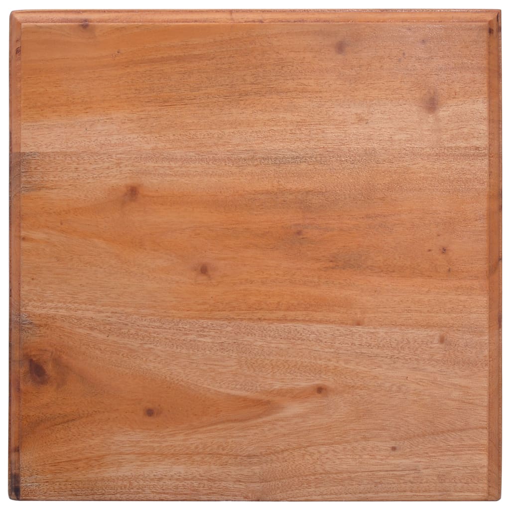 Mesita De Noche Madera Maciza De Caoba_3