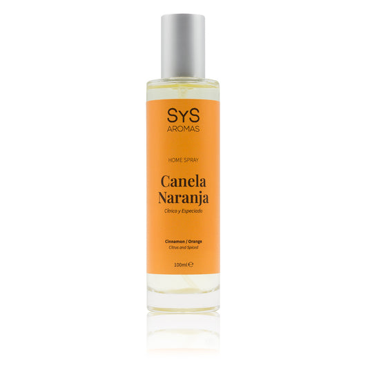 Ambientador Pulverizador Canela-Naranja Origins SYS Aromas 100 ml | Aroma Cítrico y Especiado | Revitalizante_0