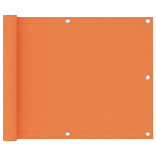 Vidaxl Toldo Para Balcón Tela Oxford Naranja 75x300 Cm_0