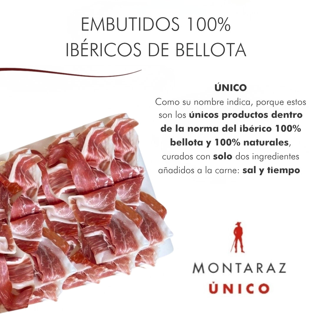 Caja Regalo Gourmet | 6 Loncheados Surtidos (jamón, Lomo, Chorizo Y Salchichón) 100% Ibéricos De Bellota_1