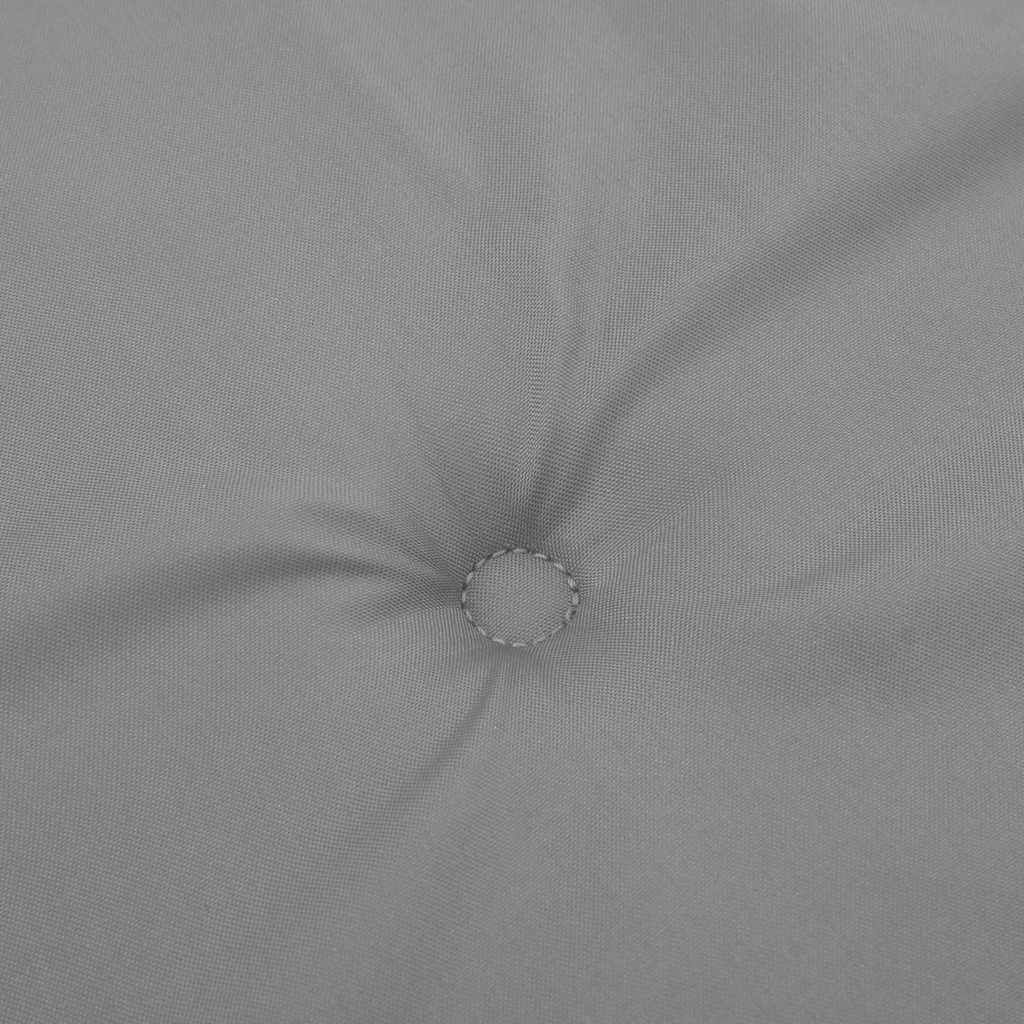 Vidaxl Cojín De Banco De Jardín Tela Oxford Gris Antracita 150x50x4 Cm_4