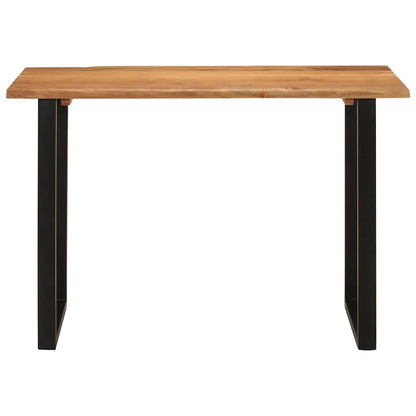 Mesa De Comedor Madera Maciza De Acacia 110x50x76 Cm_2