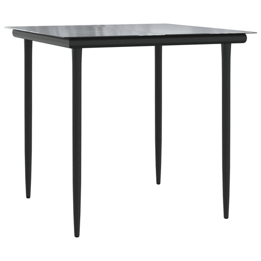 Set Comedor De Jardín 5 Pzas Cojines Ratán Sintético Gris Claro / Vetonek_0