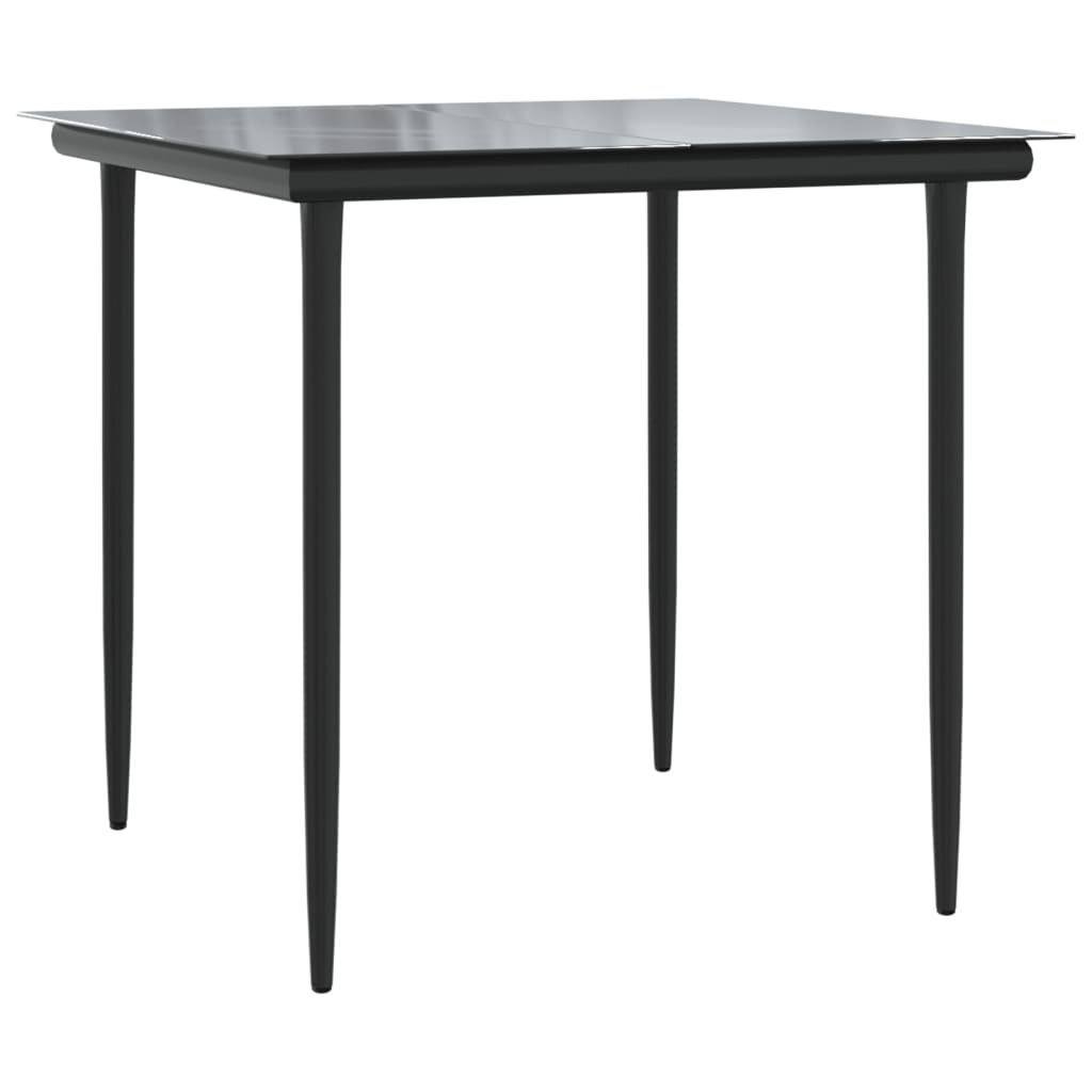 Set Comedor De Jardín 3 Pzas Con Cojines Ratán Sintético Beige / Vetonek_0