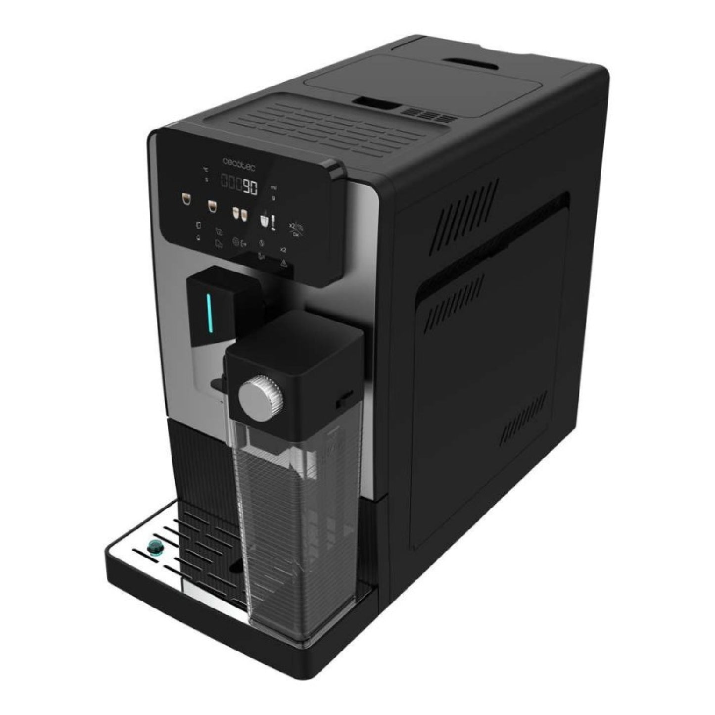 Cecotec Cafetera Superautomática Cremmaet Latte. 1350w, 19 Bares, Thermoblock, 6 Bebidas, Vaporizador, 5 Niveles Molido_2