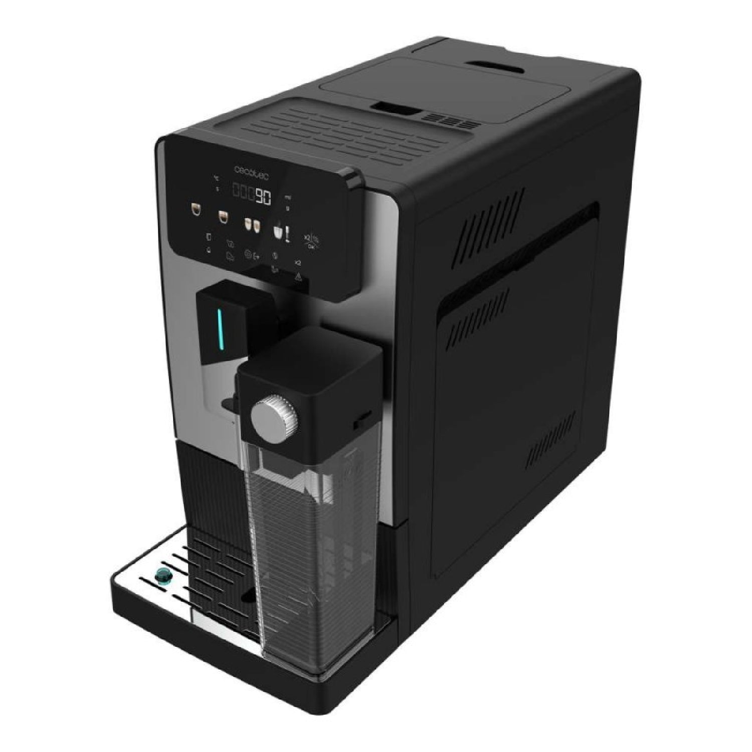 Cecotec Cafetera Superautomática Cremmaet Latte. 1350w, 19 Bares, Thermoblock, 6 Bebidas, Vaporizador, 5 Niveles Molido_2
