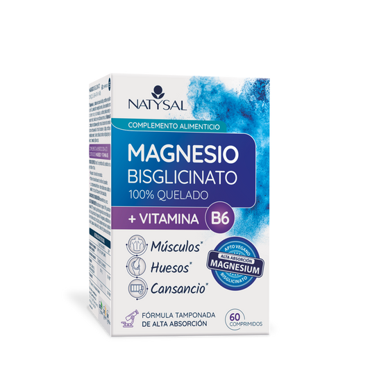 Magnesio + B6 700 mg 60 Comprimidos Natysal