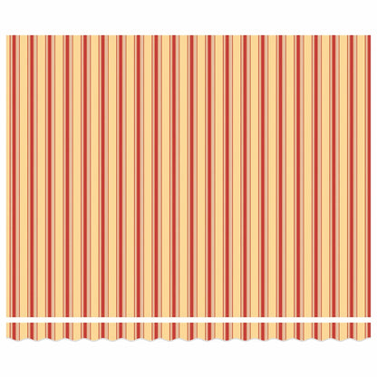 Toldo Retráctil Aluminio Y Tela Amarillo Y Blanco 4,5x3 M_5