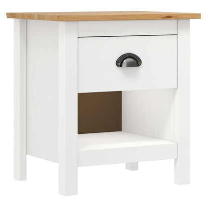 Mesitas De Noche 2 Uds Hill Madera Maciza De Pino 46x35x49,5 Cm_0
