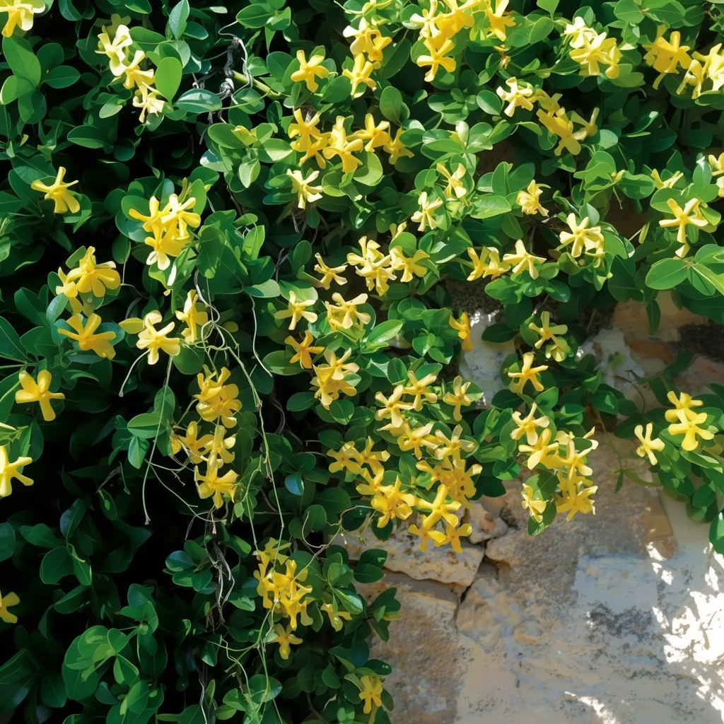 Jazmín Estrellado - 2 Pzs - Trachelospermum Jasminoides - A110-120cm - ⌀17cm_1