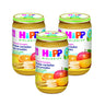 Pack x 3 Tarrito de frutas variadas con cereales bio +6 meses HiPP 190 g