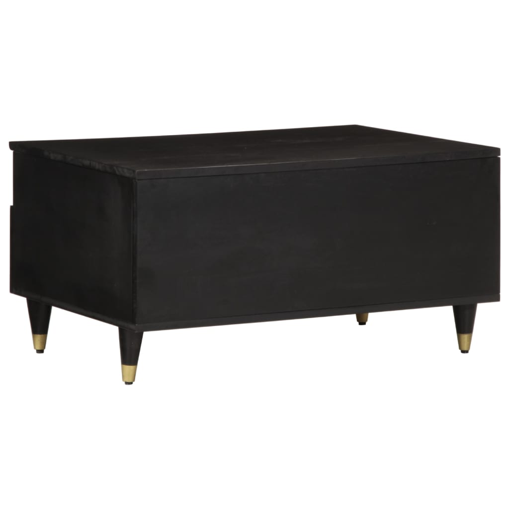 Mesa De Centro De Madera Maciza Mango 80x54x40 Cm_3