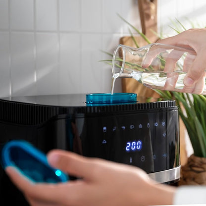 Freidora De Aire Sin Aceite De 5 L Cecofry Drip 5000 Air Fryer. 1500 W, Spray De Agua, 8 Menús, Tecnología Perfectcook, 80-200ºc, Ventana, Luz Inter_3