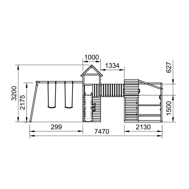 Parque Infantil Masgames Niagara Xl.