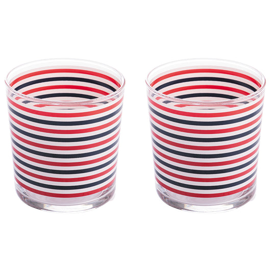 Set 2pzs Vasos De Cristal 345ml El Ganso