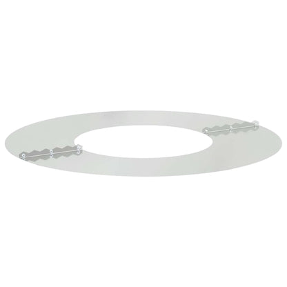 Adecuado Para Anillo De Árbol Plano Plateado Ø30 / 60 Cm_3