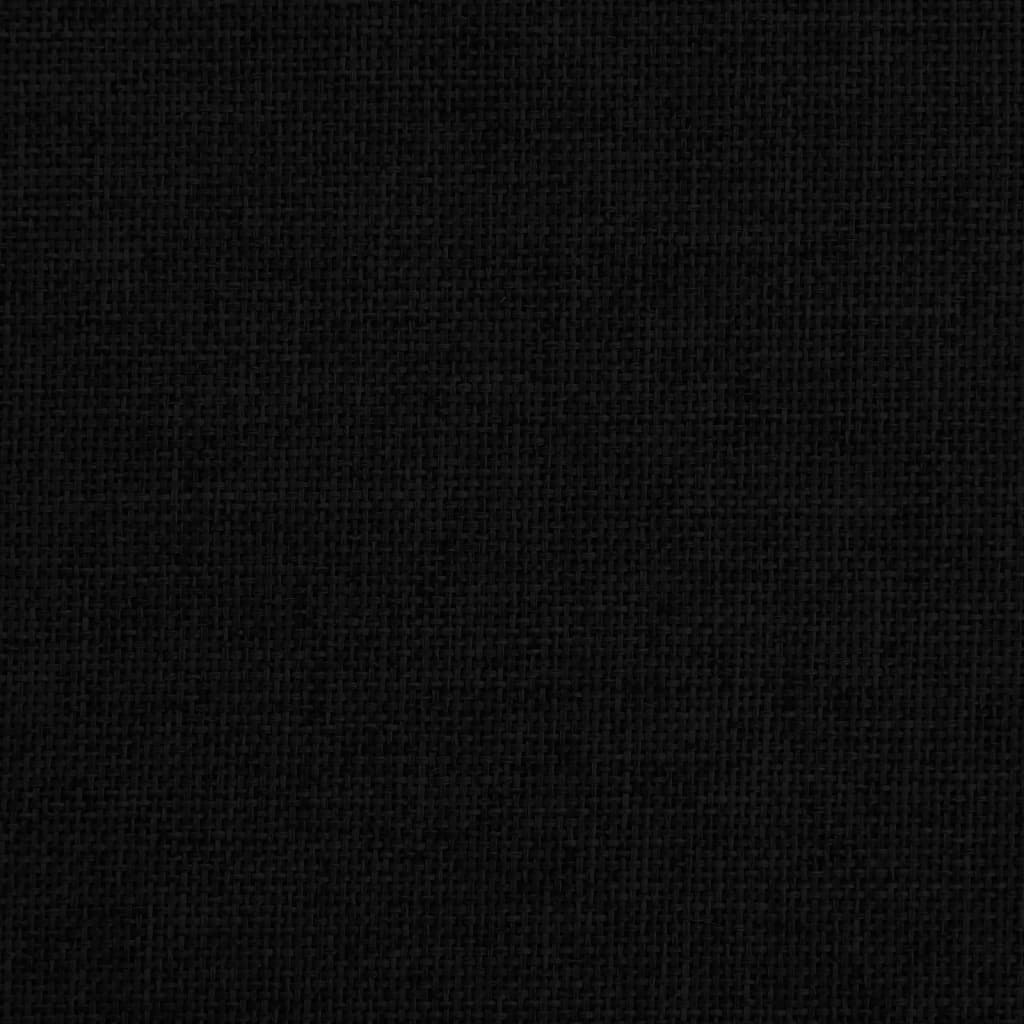 Cama Para Perros De Tela Negra 70x52x30 Cm / Vetonek_4