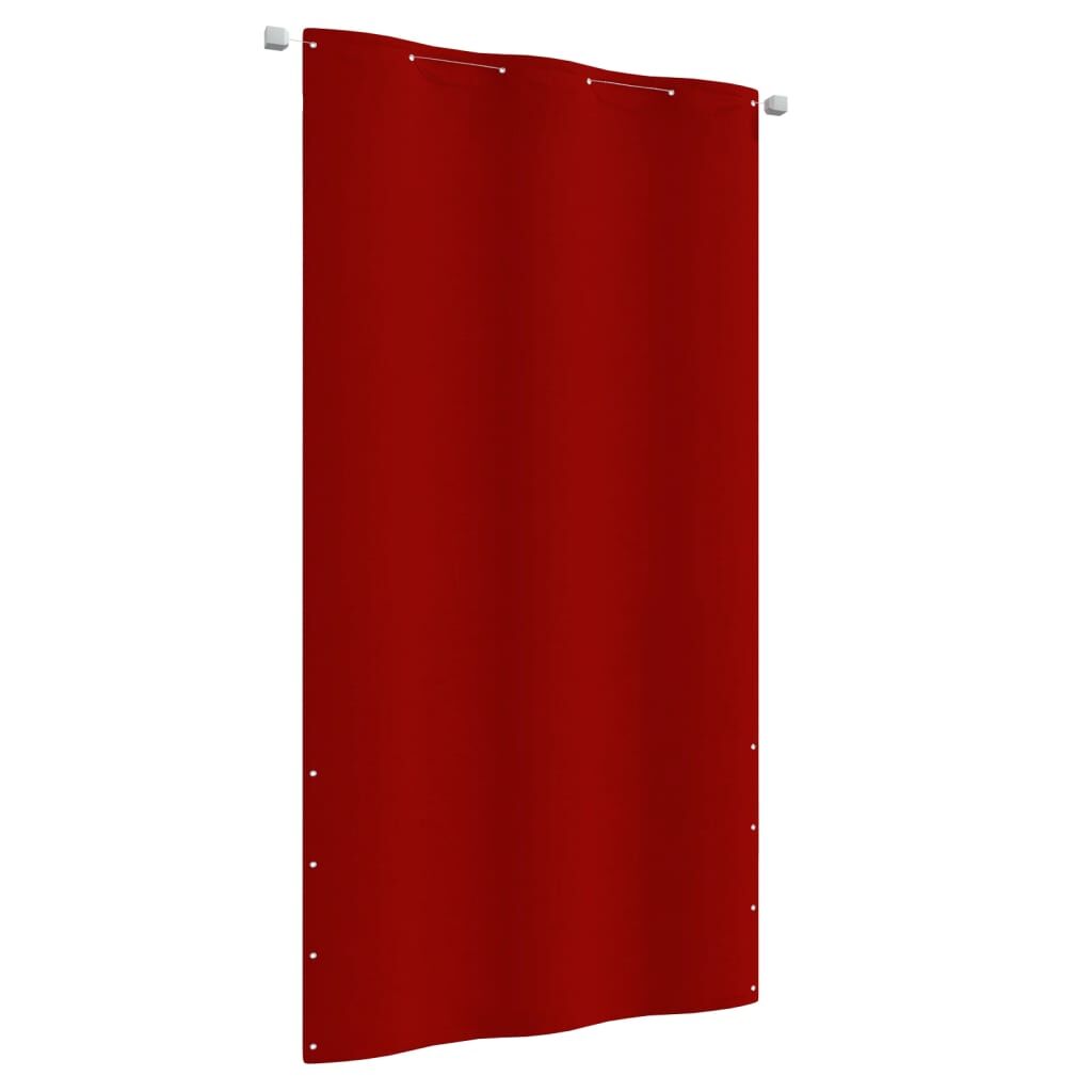 Vidaxl Toldo Para Balcón De Tela Oxford Rojo 120x240 Cm_0