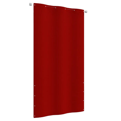 Vidaxl Toldo Para Balcón De Tela Oxford Rojo 120x240 Cm_0